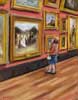 At The Art Gallery, Pastel