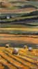 Hay Bales, Forgan, Pastel