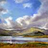 Loch Sunart, Pastel On Panel