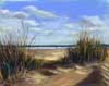 On The Dunes, St. Andrews, Pastel