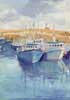 Pittenweem Boats, Watercolour