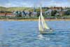 Sailing In Elie Bay, Pastel