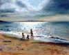 The Last Swim Of Summer, Pastel