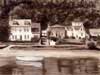 Tighnabruaich, Ink Painting