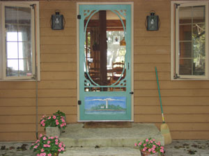 Chantry Island Screen Door