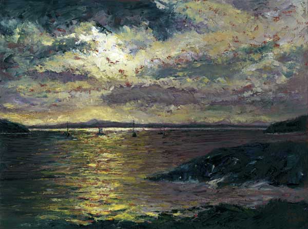 Evening Light, Oil