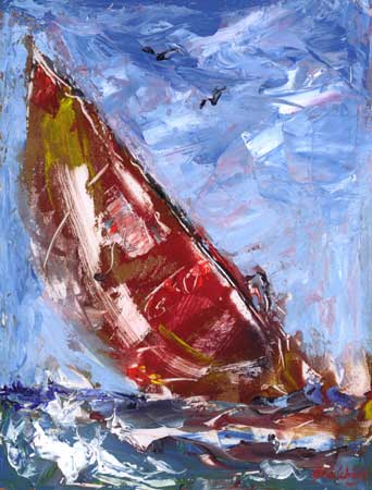 Ocean Racing, Acrylic