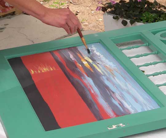 Adding the sky