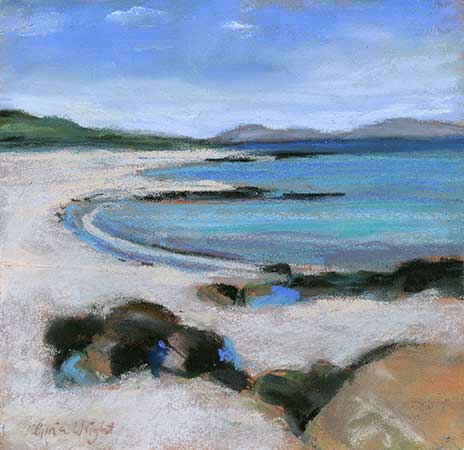 Quiet Bay, Barra, Pastel