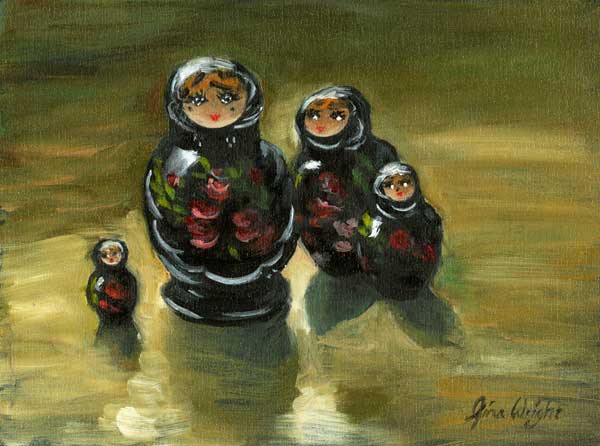 Russian Dolls, Oil