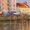 Harbour Reflections, St. Andrews, Pastel
