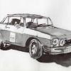 Lancia Fulvia, Ink Sketch