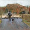 One Man And His Dog, Pastel