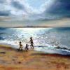 The Last Swim Of Summer, Pastel