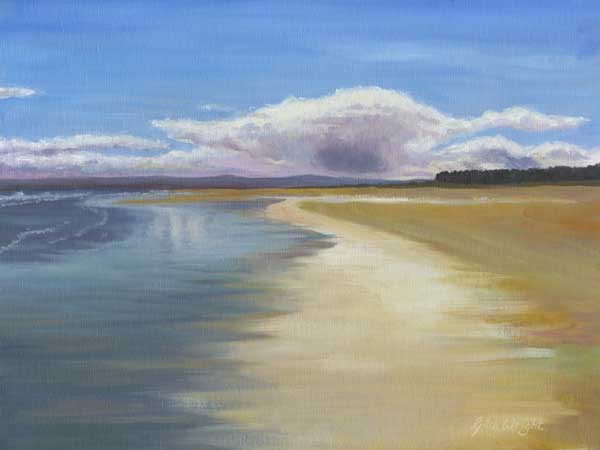 Tentsmuir Sands, Oil