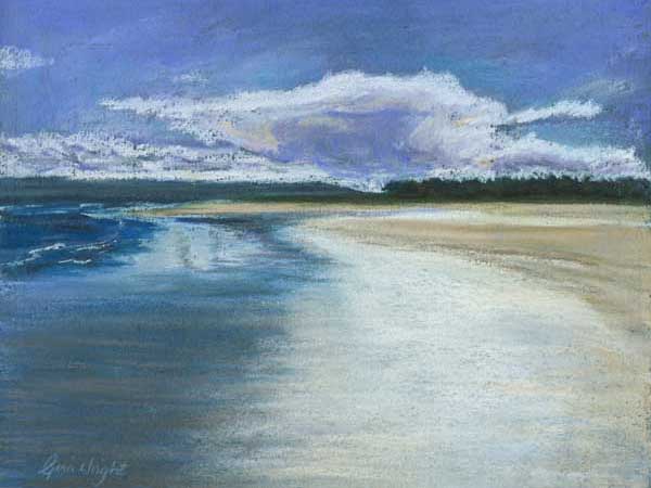 Tentsmuir Sands, Pastel