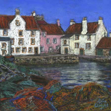 The Gyles, Pittenweem, Pastel