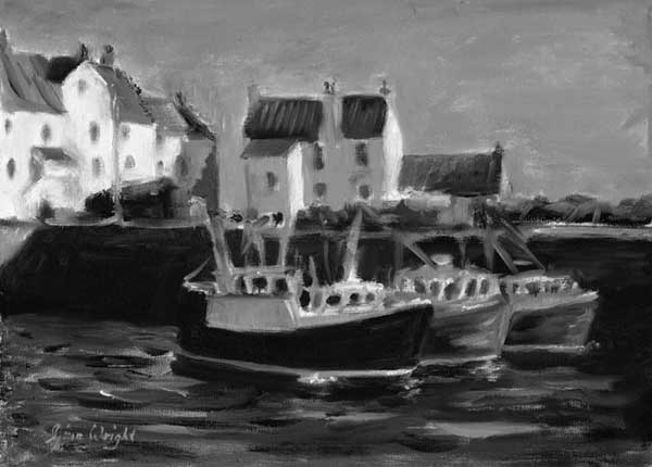 Three Boats Pittenweem